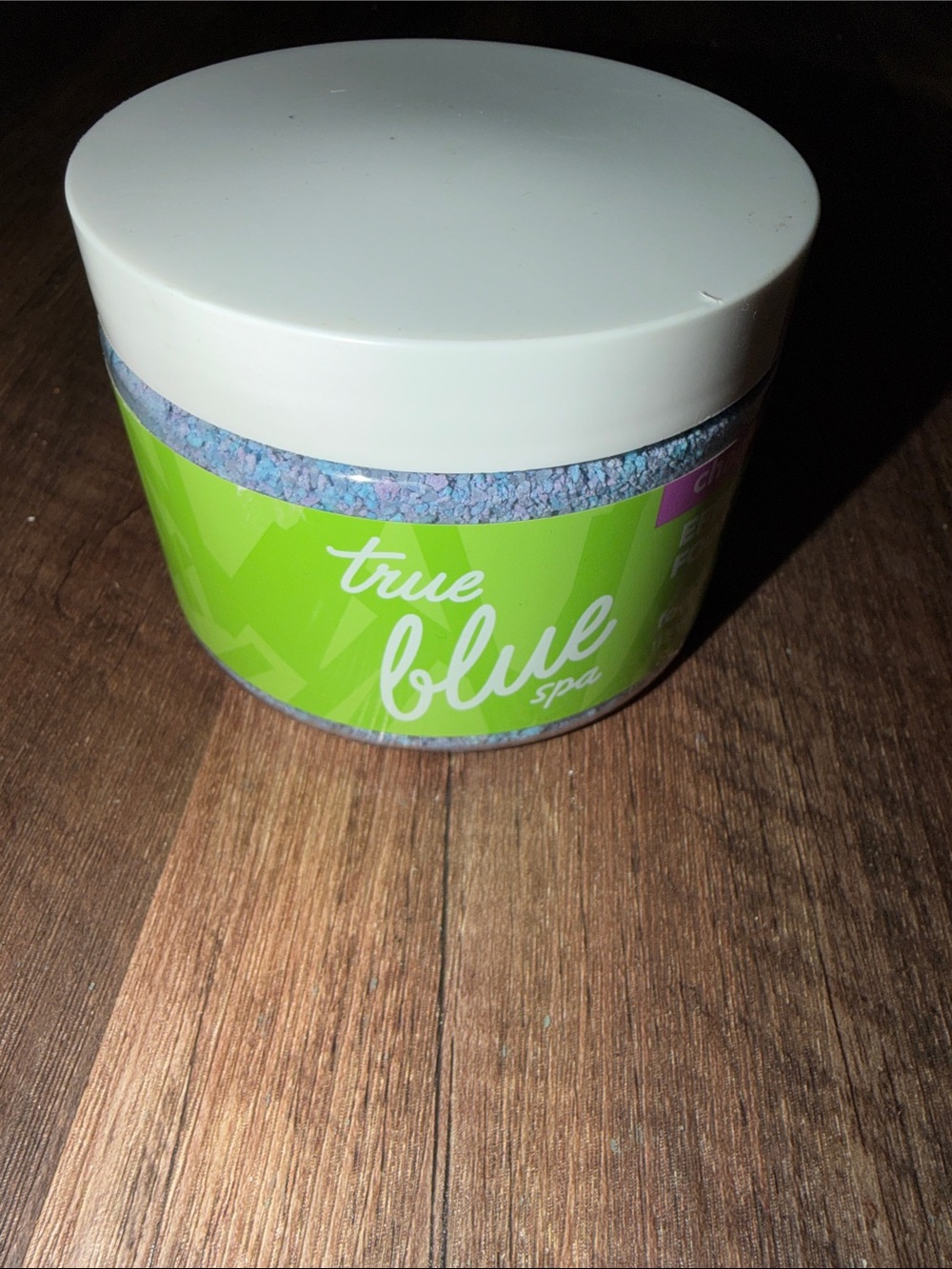 Bath & Body Works True Blue Spa Effervescent Foot Soak Chamomile & Lavender NEW - Picture 2 of 3